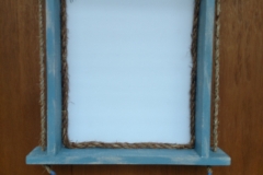 Painted and antiqued frame