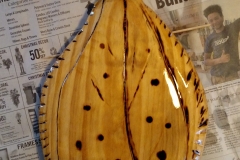 hand carved flounder